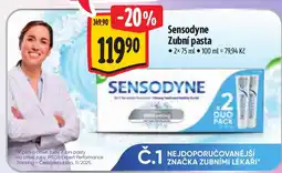 Albert Sensodyne zubní pasta nabídka