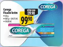Albert Corega fixační krém nabídka