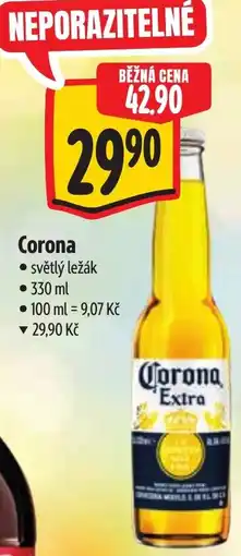Albert Corona světlý ležák nabídka
