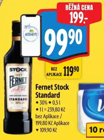 Albert Fernet Stock Standard nabídka