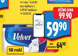Albert Velvet nabídka
