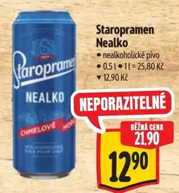 Albert Staropramen Nealko nabídka