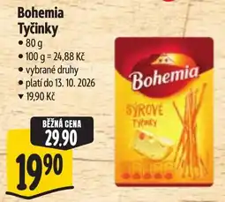 Albert Bohemia sýrové tyčinky nabídka