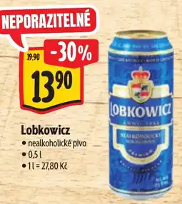 Albert Lobkowicz nealkoholické pivo nabídka