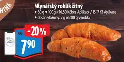 Albert Mlynářský rohlík žitný nabídka