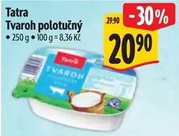 Albert Tatra tvaroh polotučný nabídka