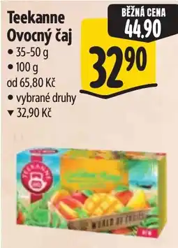Albert Teekanne Ovocný čaj nabídka