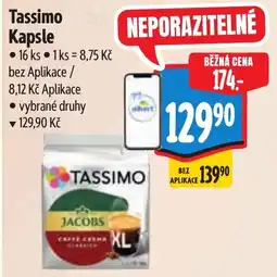 Albert Tassimo kapsle nabídka