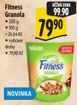 Albert Nestlé Fitness Granola nabídka