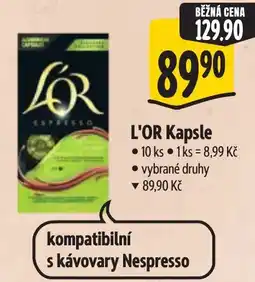 Albert L'OR Kapsle nabídka
