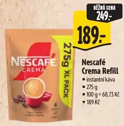 Albert Nescafé Crema Refill nabídka