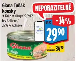 Albert Giana Tuňák kousky nabídka