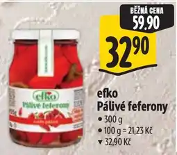 Albert efko Pálivé feferony nabídka