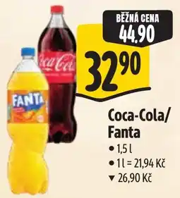 Albert Coca-Cola/Fanta nabídka
