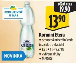 Albert Korunní Etera nabídka