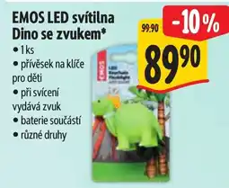Albert Emos led svítina dino se zvukem nabídka
