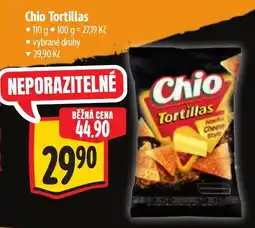 Albert Chio tortillas nabídka