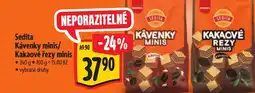 Albert Sedita kávenky minis kakaové řezy minis nabídka