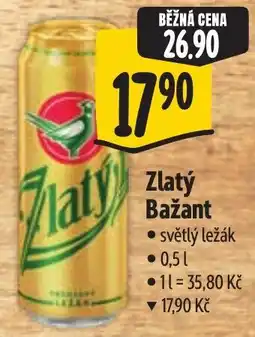 Albert Zlatý Bažant nabídka