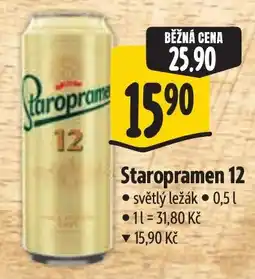 Albert Staropramen 12 nabídka