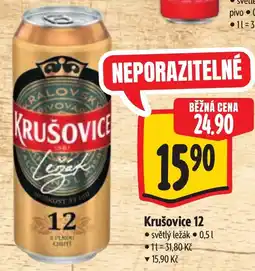 Albert Krušovice 12 nabídka