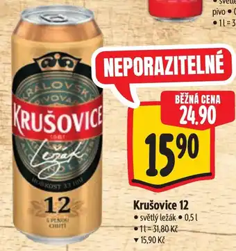 Albert Krušovice 12 nabídka