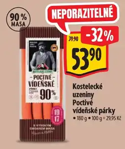 Albert Poctivé vídeňské párky nabídka