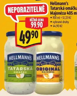 Albert Hellmann's tatarská omáčka nabídka