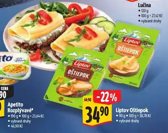 Albert Liptov oštiepok nabídka