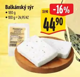 Albert Balkánský sýr nabídka
