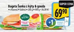 Albert Bistro Bageta Šunka z kýty & gouda nabídka