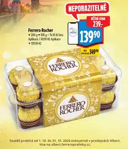 Albert Ferrero Rocher nabídka