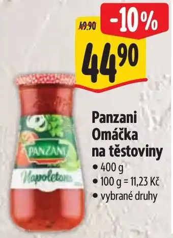 Albert Panzani Omáčka na těstoviny nabídka