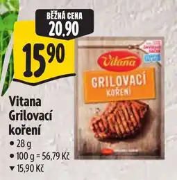 Albert Vitana Grilovací koření nabídka