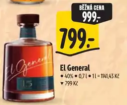 Albert El General nabídka