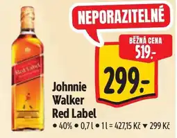 Albert Johnnie Walker Red Label nabídka