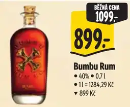Albert Bumbu Rum nabídka