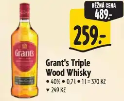 Albert Grants triple wood whisky nabídka