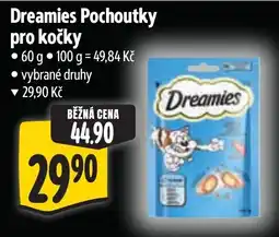Albert Dreamies Pochoutky pro kočky nabídka
