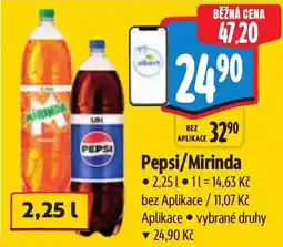 Albert Pepsi/Mirinda nabídka