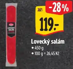 Albert Lovecký salám nabídka