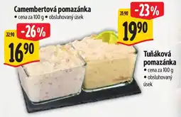Albert Camembertová pomazánka nabídka