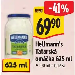 Albert Hellmann's Tatarská omáčka nabídka