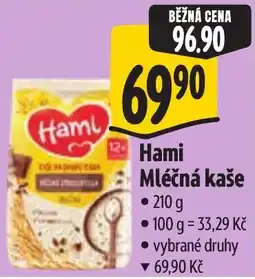 Albert Hami Mléčná kaše nabídka