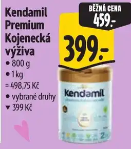 Albert Kendamil Premium Kojenecká výživa nabídka