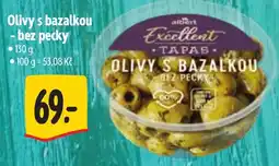 Albert albert excellent tapas olivy s bazalkou bez pecky nabídka