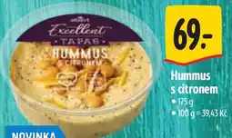 Albert albert excellent tapas hummus s citronem nabídka