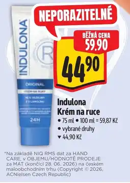Albert Indulona Krém na ruce nabídka