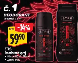 Albert Str8 deodorant sprej nabídka