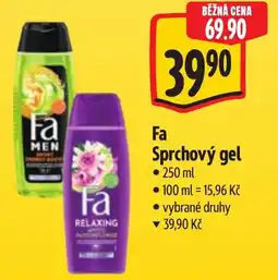 Albert Fa sprchový gel nabídka